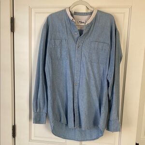 Roper Sport Light Blue Denim Western Shirt - XL